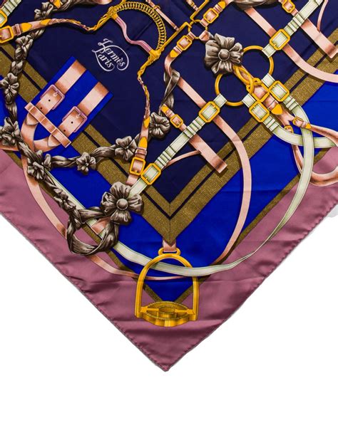 Grand Manege Silk Plissé Scarf 